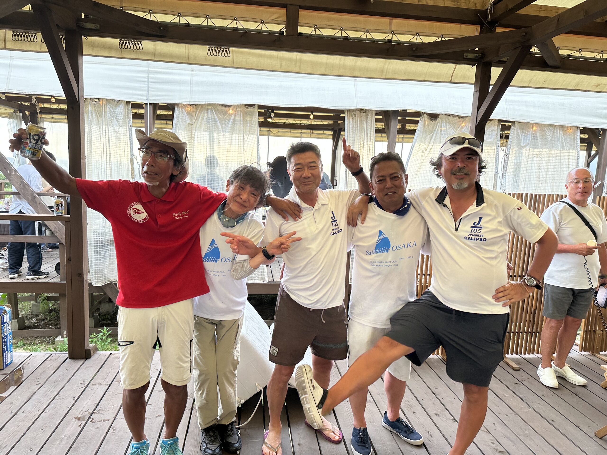 Bクラス優勝のRED WING